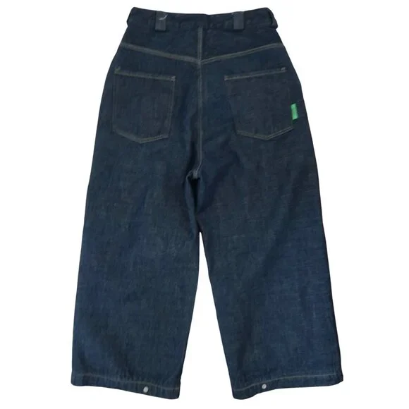 WILLY CHAVARRIA Baggy jeans sz M Snap hem